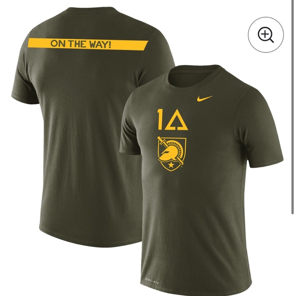Nike Men's Army Black Knights 1st Armored Division Old Ironsides Rivalry Tshirt